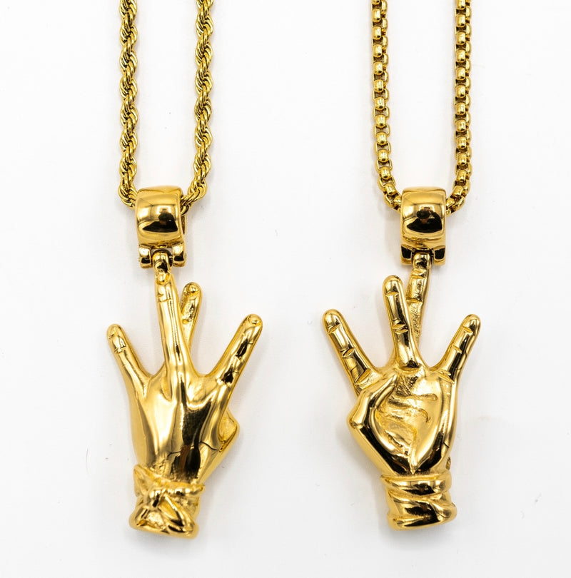 Westside Hand Necklace Westside Apparel