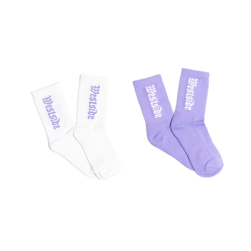 Pastel Crew Socks Twin Pack