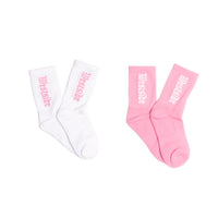 Pastel Crew Socks Twin Pack